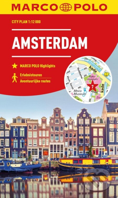 Amsterdam 1:12 000 / mapa města (lamino) (Marco Polo). Marco Polo, 2023 Amsterdam 1:12 000 / mapa města (lamino) (Marco Polo). Marco Polo, 2023
