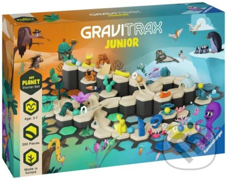 Spoločenská hra: GraviTrax Junior Startovní sada Můj svět (Ravensburger). Ravensburger Spoločenská hra: GraviTrax Junior Startovní sada Můj svět (Ravensburger). Ravensburger
