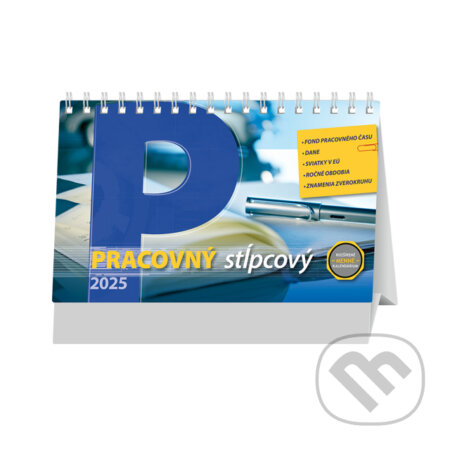 Stolový Pracovný kalendár stĺpcový 2025 (Spektrum grafik). Spektrum grafik, 2024 Stolový Pracovný kalendár stĺpcový 2025 (Spektrum grafik). Spektrum grafik, 2024