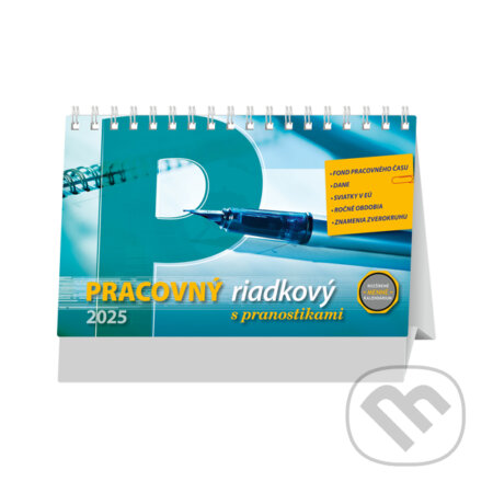 Stolový Pracovný kalendár riadkový 2025 (Spektrum grafik). Spektrum grafik, 2024 Stolový Pracovný kalendár riadkový 2025 (Spektrum grafik). Spektrum grafik, 2024