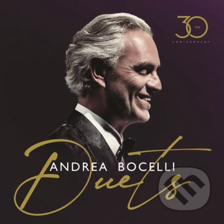 Hudobné CD: Andrea Bocelli: The Duets (30th Anniversary Edition) Dlx. (Hudobné albumy). Hudobné albumy, 2024 Hudobné CD: Andrea Bocelli: The Duets (30th Anniversary Edition) Dlx. (Hudobné albumy). Hudobné albumy, 2024
