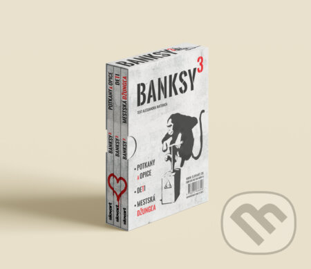Kniha: Banksy (3) (Alessandra Mattanza). Slovart, 2024 Kniha: Banksy (3) (Alessandra Mattanza). Slovart, 2024