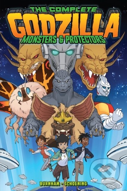 Kniha: Godzilla: The Complete Monsters & Protectors (Erik Burnham a Dan Schoening). Idea & Design Works, 2024 Kniha: Godzilla: The Complete Monsters & Protectors (Erik Burnham a Dan Schoening). Idea & Design Works, 2024