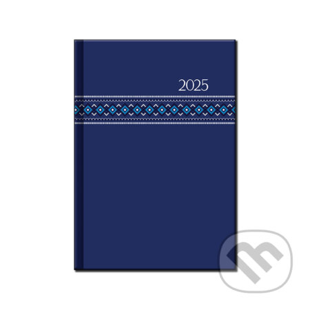 Pracovný diár FOLK 2025 - modrý (Spektrum grafik). Spektrum grafik, 2024 Pracovný diár FOLK 2025 - modrý (Spektrum grafik). Spektrum grafik, 2024