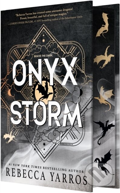 Kniha: Onyx Storm (Rebecca Yarros). Entangled Publishing, 2025 Kniha: Onyx Storm (Rebecca Yarros). Entangled Publishing, 2025