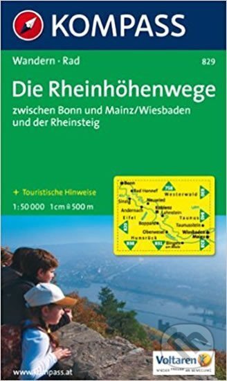 Die Rheinhöhenwege 829 / 1:50T KOM (Marco Polo). Marco Polo, 2013 Die Rheinhöhenwege 829 / 1:50T KOM (Marco Polo). Marco Polo, 2013
