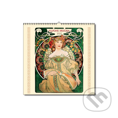 Nástenný kalendár Alfons Mucha 2025 (Spektrum grafik). Spektrum grafik, 2024 Nástenný kalendár Alfons Mucha 2025 (Spektrum grafik). Spektrum grafik, 2024