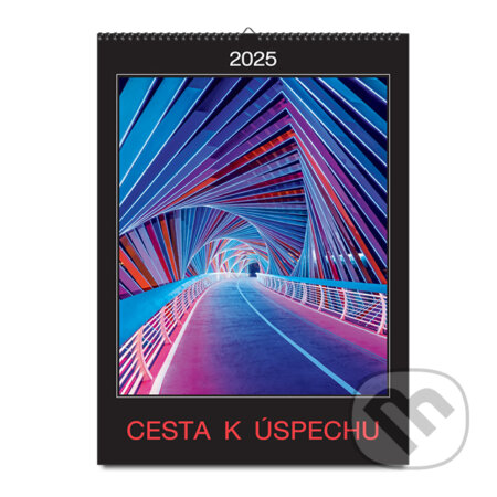 Nástenný kalendár Cesta k úspechu 2025 (Spektrum grafik). Spektrum grafik, 2024 Nástenný kalendár Cesta k úspechu 2025 (Spektrum grafik). Spektrum grafik, 2024