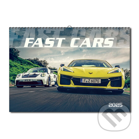 Nástenný kalendár Fast cars 2025 (Spektrum grafik). Spektrum grafik, 2024 Nástenný kalendár Fast cars 2025 (Spektrum grafik). Spektrum grafik, 2024