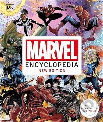 Kniha: Marvel Encyclopedia New Edition (Alan Cowsill, James Hill a Melanie Scott). Dorling Kindersley, 2024 Kniha: Marvel Encyclopedia New Edition (Alan Cowsill, James Hill a Melanie Scott). Dorling Kindersley, 2024