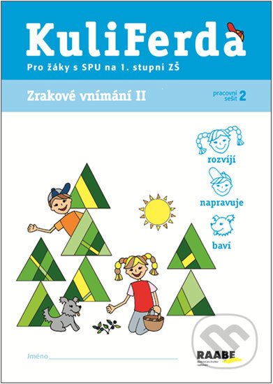 Kniha: Zrakové vnímání II - SPU (Věra Gošová). Raabe CZ, 2013 Kniha: Zrakové vnímání II - SPU (Věra Gošová). Raabe CZ, 2013