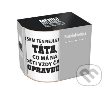 Měnící hrnek Nejlepší táta (Albi). Albi, 2017 Měnící hrnek Nejlepší táta (Albi). Albi, 2017