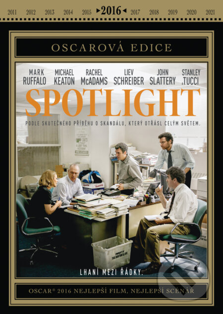 Film: Spotlight (Tom McCarthy a Thomas McCarthy) (DVD). Bonton Film, 2017 Film: Spotlight (Tom McCarthy a Thomas McCarthy) (DVD). Bonton Film, 2017