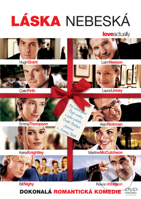 Film: Láska nebeská (Richard Curtis) (DVD). Bonton Film, 2017 Film: Láska nebeská (Richard Curtis) (DVD). Bonton Film, 2017