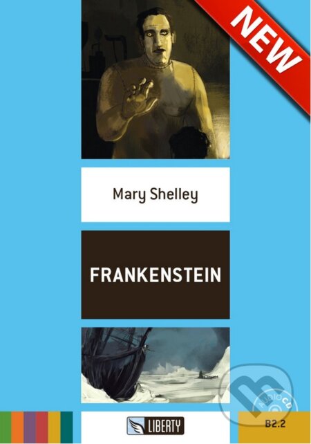 Kniha: Frankenstein (Mary Shelley). Liberty, 2016 Kniha: Frankenstein (Mary Shelley). Liberty, 2016