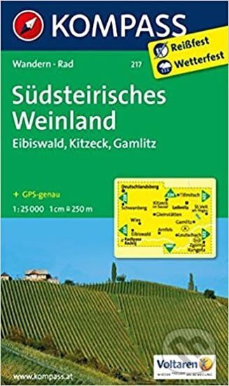 Südsteirisches Weinland 217 NKOM 1:25T (Marco Polo). Marco Polo, 2015 Südsteirisches Weinland 217 NKOM 1:25T (Marco Polo). Marco Polo, 2015