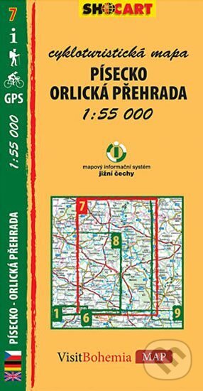 Kniha: Písecko - cykloturistická mapa č. 7 /1:55 000 (MCU). MCU, 2010 Kniha: Písecko - cykloturistická mapa č. 7 /1:55 000 (MCU). MCU, 2010