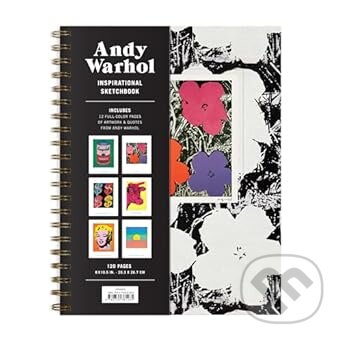Kniha: Andy Warhol Inspirational Sketchbook (Galison). Galison, 2024 Kniha: Andy Warhol Inspirational Sketchbook (Galison). Galison, 2024