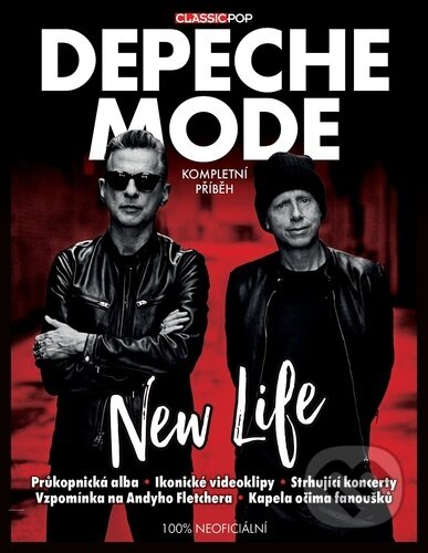 Kniha: Depeche Mode - kompletní příběh (Andy Jones). Extra Publishing, 2024 Kniha: Depeche Mode - kompletní příběh (Andy Jones). Extra Publishing, 2024