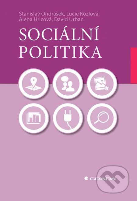 Kniha: Sociální politika (Alena Hricová, David Urban, Lucie Kozlová a Stanislav Ondrášek). Grada, 2024 Kniha: Sociální politika (Alena Hricová, David Urban, Lucie Kozlová a Stanislav Ondrášek). Grada, 2024