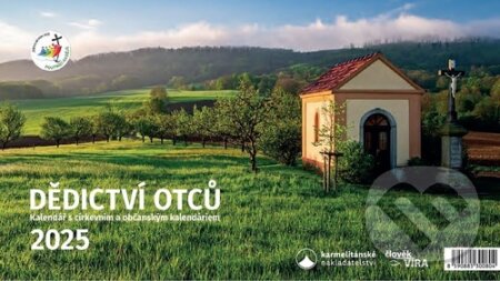 Dědictví otců 2025 - stolní kalendář (Anna Mátiková). Karmelitánské nakladatelství, 2024 Dědictví otců 2025 - stolní kalendář (Anna Mátiková). Karmelitánské nakladatelství, 2024
