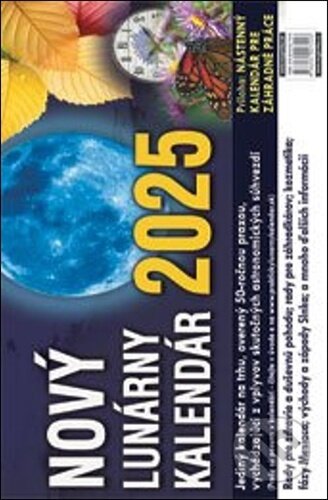 Nový Lunárny kalendár 2025 (Vladimír Jakubec). Eugenika, 2024 Nový Lunárny kalendár 2025 (Vladimír Jakubec). Eugenika, 2024