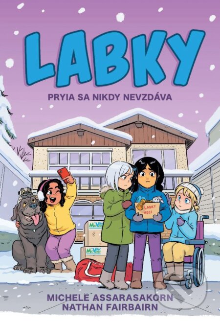 Kniha: Priya sa nikdy nevzdáva (LABKY 3) (Nathan Fairbairn). Slovart, 2024 Kniha: Priya sa nikdy nevzdáva (LABKY 3) (Nathan Fairbairn). Slovart, 2024