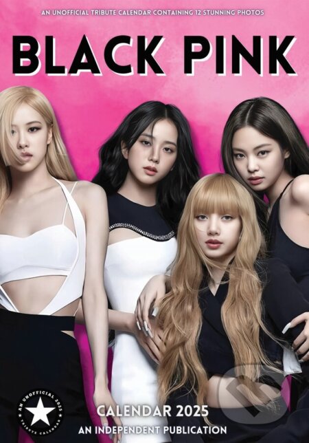 Nástenný kalendár 2025: Blackpink (). , 2024 Nástenný kalendár 2025: Blackpink (). , 2024