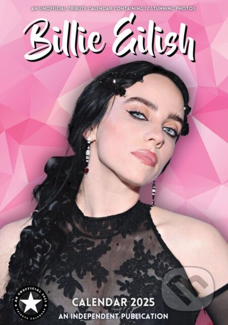Nástenný kalendár 2025: Billie Eilish (). , 2024 Nástenný kalendár 2025: Billie Eilish (). , 2024