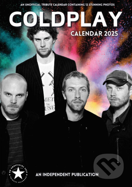 Nástenný kalendár 2025: Coldplay (). , 2024 Nástenný kalendár 2025: Coldplay (). , 2024