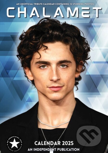 Nástenný kalendár 2025: Timothée Chalamet (). , 2024 Nástenný kalendár 2025: Timothée Chalamet (). , 2024