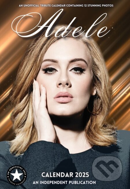 Nástenný kalendár 2025: Adele (). , 2024 Nástenný kalendár 2025: Adele (). , 2024