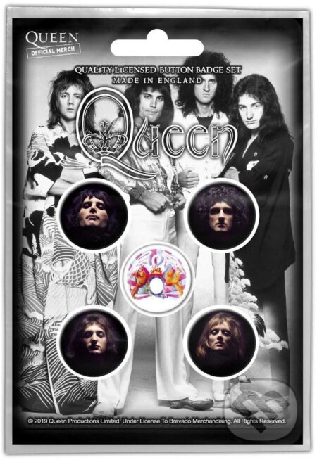 Set 5 odznakov Queen: Faces (McGill Queens University Press). McGill Queens University Press, 2023 Set 5 odznakov Queen: Faces (McGill Queens University Press). McGill Queens University Press, 2023