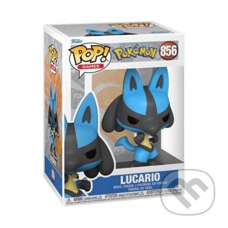 Funko POP Games: Pokemon - Lucario (EMEA) (Funko). Funko, 2024 Funko POP Games: Pokemon - Lucario (EMEA) (Funko). Funko, 2024