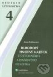 Kniha: Dlhodobý hmotný majetok (Anna Baštincová). Wolters Kluwer (Iura Edition), 2009 Kniha: Dlhodobý hmotný majetok (Anna Baštincová). Wolters Kluwer (Iura Edition), 2009