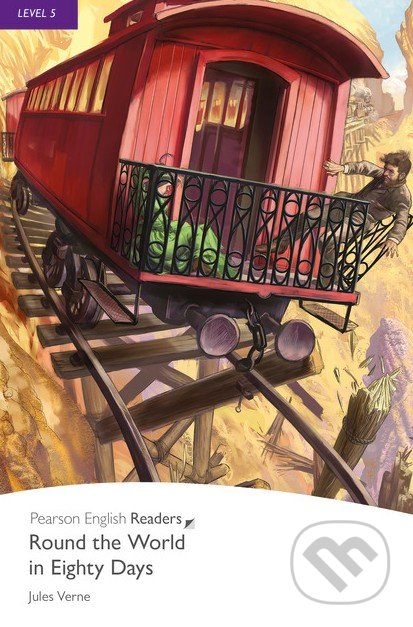 Kniha: Round the World in Eighty Days (Jules Verne). Pearson, 2008 Kniha: Round the World in Eighty Days (Jules Verne). Pearson, 2008