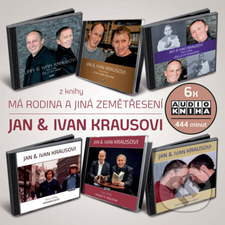 Audiokniha: Má rodina a jiná zemětřesení (Ivan Kraus). Fonia, 2017 Audiokniha: Má rodina a jiná zemětřesení (Ivan Kraus). Fonia, 2017
