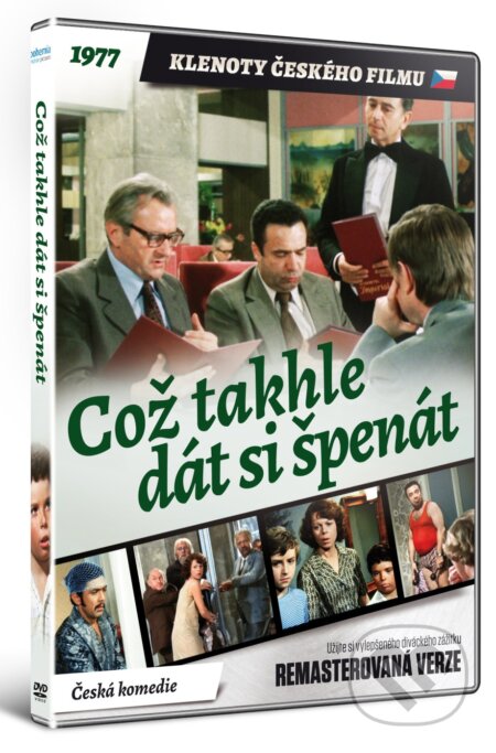 Film: Což takhle dát si špenát (Václav Vorlíček) (DVD). Hollywood, 2017 Film: Což takhle dát si špenát (Václav Vorlíček) (DVD). Hollywood, 2017