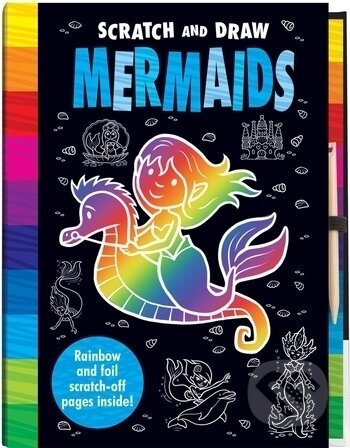 Kniha: Mermaids - Scratch and Draw (Connie Isaacs). , 2018 Kniha: Mermaids - Scratch and Draw (Connie Isaacs). , 2018