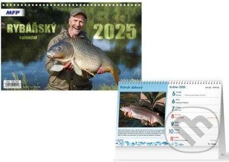 Rybářský kalendář 2025 - stolní kalendář (MFP). MFP, 2024 Rybářský kalendář 2025 - stolní kalendář (MFP). MFP, 2024