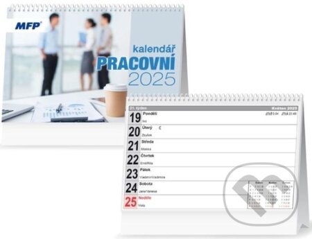 Pracovní kalendář 2025 - stolní kalendář (MFP). MFP, 2024 Pracovní kalendář 2025 - stolní kalendář (MFP). MFP, 2024
