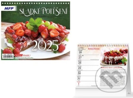 Sladké potěšení 2025 - stolní kalendář (MFP). MFP, 2024 Sladké potěšení 2025 - stolní kalendář (MFP). MFP, 2024