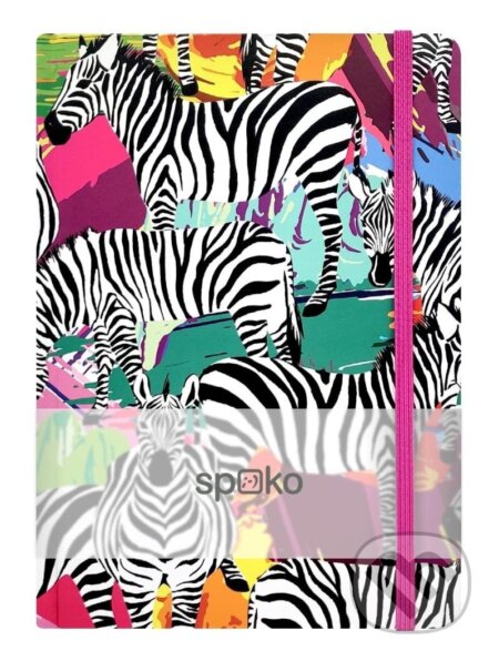 Spoko zápisník Jungle zebra A5, linkovaný (OFFICE LINE). OFFICE LINE Spoko zápisník Jungle zebra A5, linkovaný (OFFICE LINE). OFFICE LINE