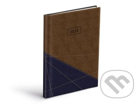 Týdenní diář 2025 PU blue/brown (MFP). MFP, 2024 Týdenní diář 2025 PU blue/brown (MFP). MFP, 2024