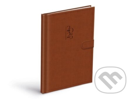 Týdenní diář 2025 PU cognac s magnetem (MFP). MFP, 2024 Týdenní diář 2025 PU cognac s magnetem (MFP). MFP, 2024
