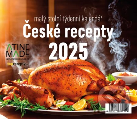 Kalendář 2025 České recepty, stolní, týdenní (Almatyne). Almatyne, 2024 Kalendář 2025 České recepty, stolní, týdenní (Almatyne). Almatyne, 2024