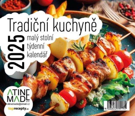 Kalendář 2025 Tradiční kuchyně, stolní, týdenní (Almatyne). Almatyne, 2024 Kalendář 2025 Tradiční kuchyně, stolní, týdenní (Almatyne). Almatyne, 2024