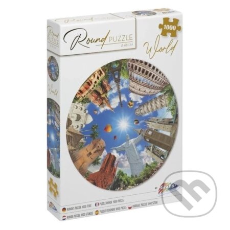 Puzzle: Puzzle kulaté Svět (Grafix). Grafix, 2024 Puzzle: Puzzle kulaté Svět (Grafix). Grafix, 2024