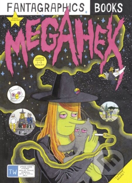 Kniha: Megahex (Simon Hanselmann). Fantagraphics, 2014 Kniha: Megahex (Simon Hanselmann). Fantagraphics, 2014