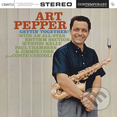 Hudobné CD: Art Pepper: Gettin' Together LP (Hudobné albumy). Hudobné albumy, 2024 Hudobné CD: Art Pepper: Gettin' Together LP (Hudobné albumy). Hudobné albumy, 2024